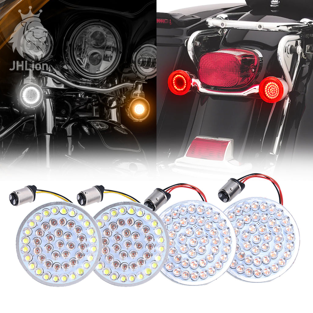 Ampoule LED EMGO type 1157 Double Fonction 12V Clair Harley pas cher