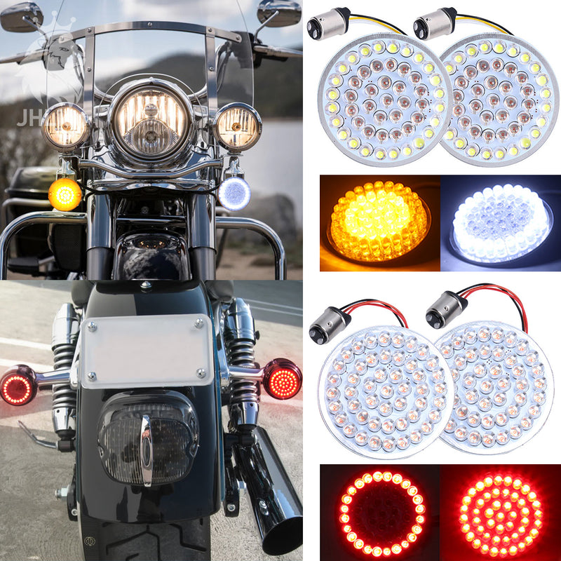 Ampoule LED EMGO type 1157 Double Fonction 12V Clair Harley pas cher